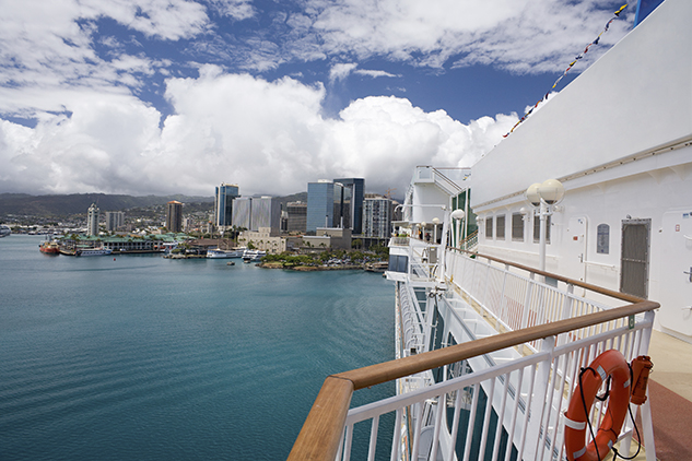 The Pride of Hawaii in Honolulu Harbor
