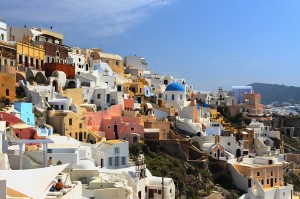 Oia's view (Santorini island, Greece)