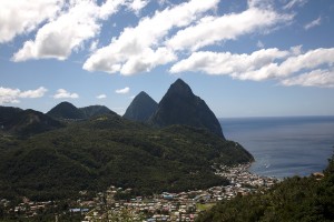 Pitons in St. Lucia