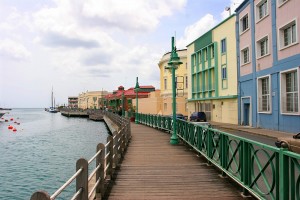 Promenade in Bridgetown, Barbados