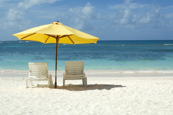 Beach chairs